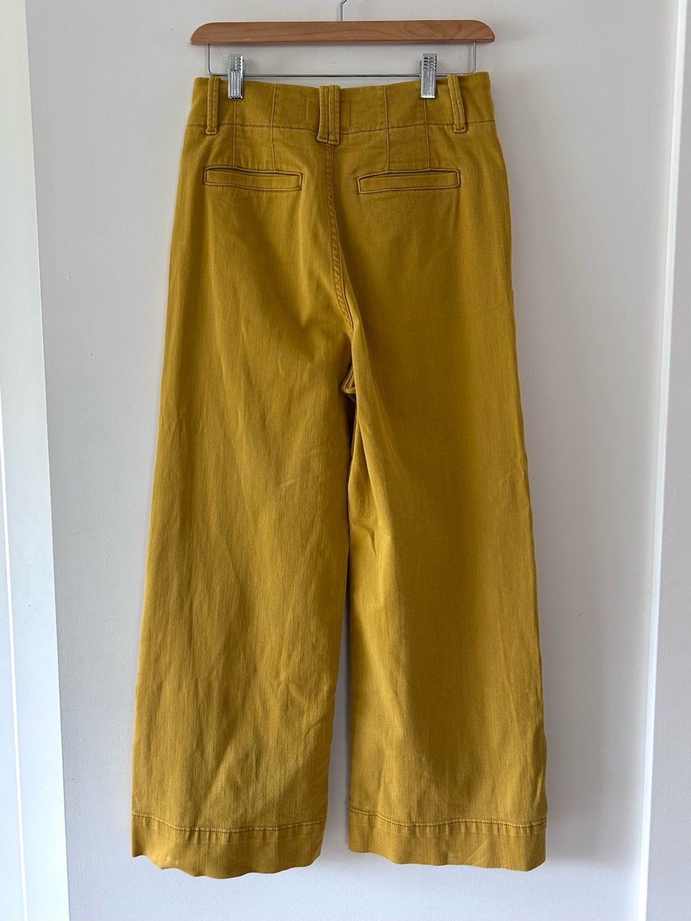 DU/ER LUXTWILL HIGH RISE TROUSER | Mustard | 26/26 - Picture 6 of 11